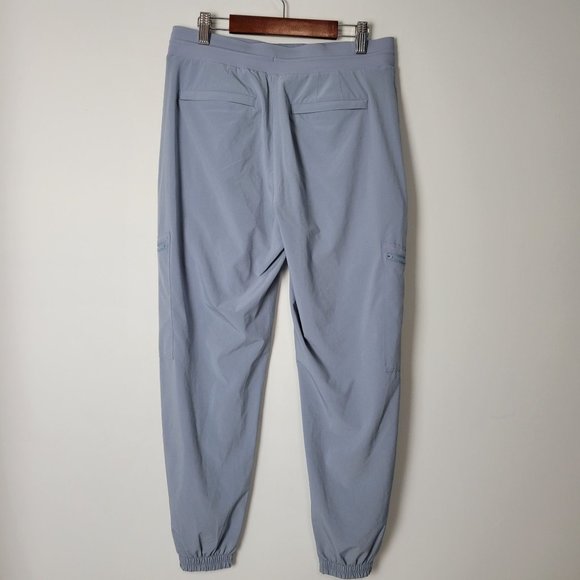 Athleta Light Blue Track Pants - Picture 5 of 12